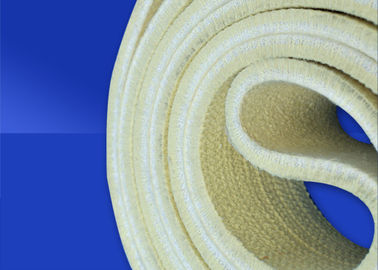 Le feutre sans fin non tissé ceinture trois couches pour le compacteur de tissu tricoté par textile