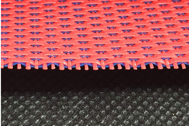 Larme à hautes températures de polyester de spirale de maille de tissu bleu rouge de dessiccateur résistante